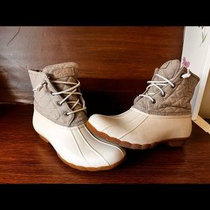 Sperry syren waterproof duck boots women size 9.5M